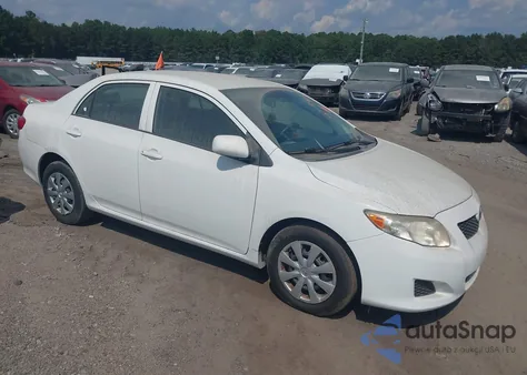 2009 Toyota Corolla Le из США, поврежденный, VIN JTDBL40E79J013354